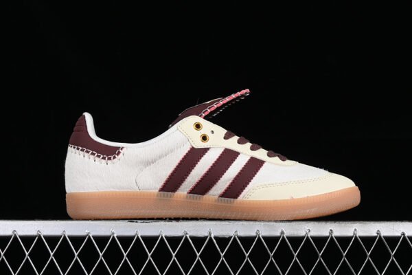 WALES BONNER X ADIDAS SAMBA PONY CREAM WHITE_MYSTERY BROWN_CREAM WHITE