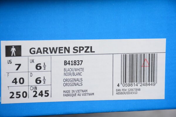 GARWEM SPEZIAL SHOES CORE BLACK_CLOUD WHITE