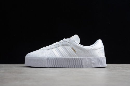 SAMBAROSE SHOES CLOUD WHITE_CLOUD WHITE_GOLD METALLIC