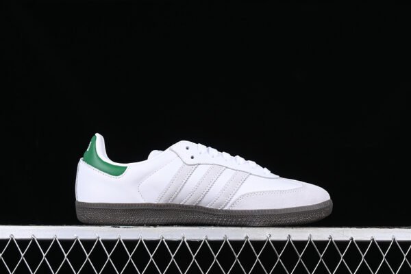 ADIDAS SAMBA KITH WHITE_GREY_GREEN_BLACK