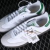 ADIDAS SAMBA KITH WHITE_GREY_GREEN_BLACK