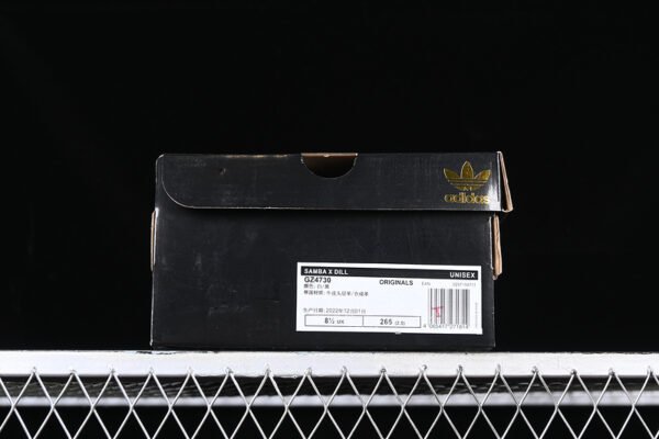 ADIDAS JASON DILL X SAMBA CLOUD WHITE_CORE BLACK_GOLD METALLIC