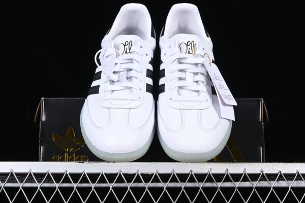 ADIDAS JASON DILL X SAMBA CLOUD WHITE_CORE BLACK_GOLD METALLIC