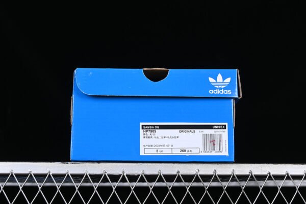 ADIDAS SAMBA OG GREY THREE_CORE WHITE_BLISS ORANGE