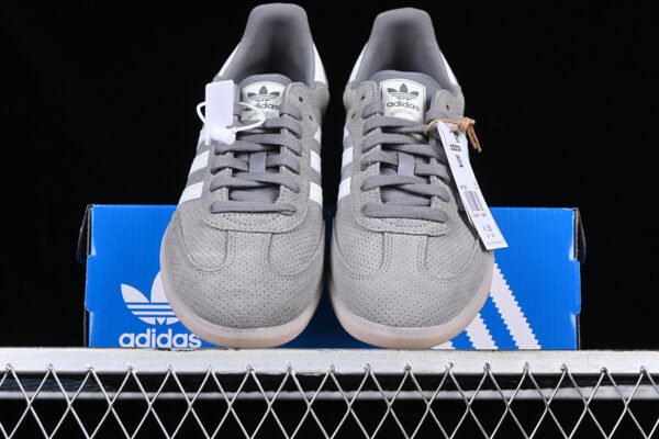 ADIDAS SAMBA OG GREY THREE_CORE WHITE_BLISS ORANGE