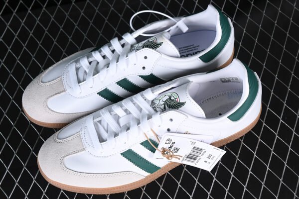 ADIDAS SAMBA TEAM MEXICO CLOUD WHITE_COLLEGIATE GREEN_GUM