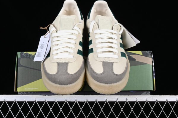 ADIDAS RONNIE FIEG X CLARKS X 8TH STREET SAMBA CHALK WHITE
