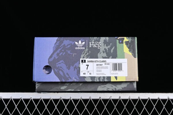 ADIDAS RONNIE FIEG X CLARKS X 8TH STREET SAMBA CHALK WHITE