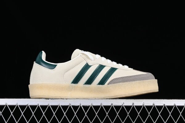 ADIDAS RONNIE FIEG X CLARKS X 8TH STREET SAMBA CHALK WHITE