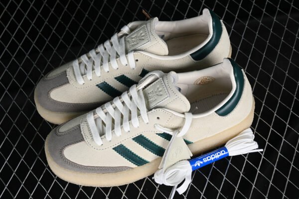 ADIDAS RONNIE FIEG X CLARKS X 8TH STREET SAMBA CHALK WHITE