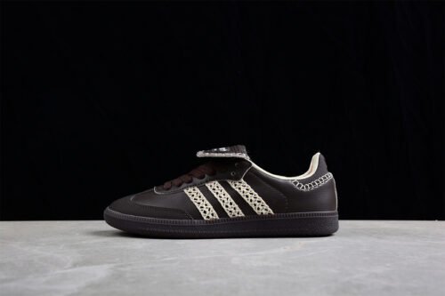 WALES BONNER X SAMBA SHOES BLACK_CREAM WHITE_CORE BLACK