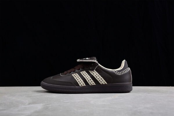 WALES BONNER X SAMBA SHOES BLACK_CREAM WHITE_CORE BLACK