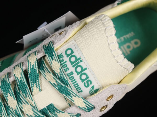 WALES BONNER X SAMBA SHOES CREAM WHITE_BOLD GREEN_EASY YELLOW