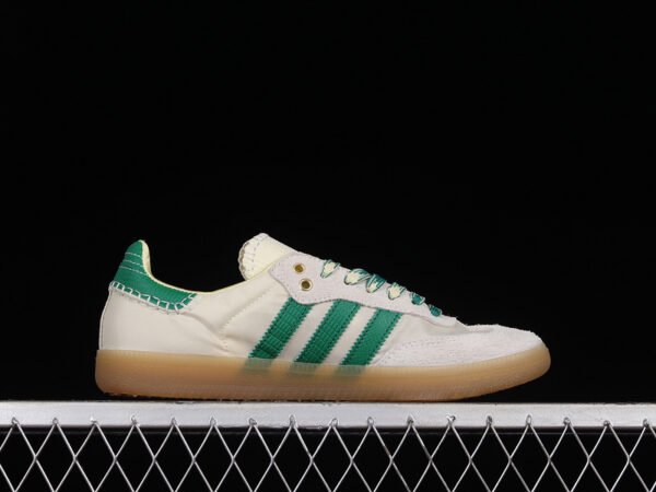 WALES BONNER X SAMBA SHOES CREAM WHITE_BOLD GREEN_EASY YELLOW