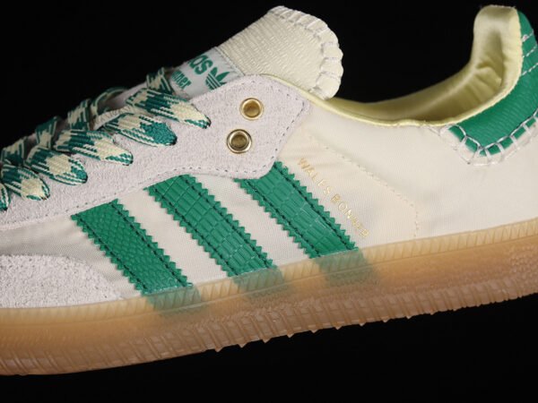 WALES BONNER X SAMBA SHOES CREAM WHITE_BOLD GREEN_EASY YELLOW