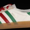 GUCCI X GAZELLE SHOES CLOUD WHITE_GREEN_RED
