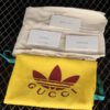 GUCCI X GAZELLE SHOES CLOUD WHITE_GREEN_RED
