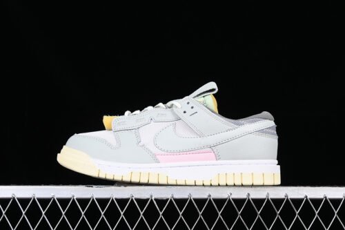 AIR DUNK JUMBO WHITE_LIGHT SILVER_MINT FOAM_PINK FOAM_LIGHT SMOKE GREY