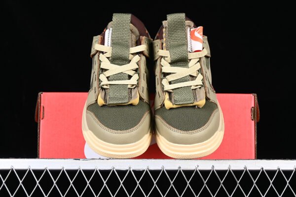 AIR DUNK JUMBO MEDIUM OLIVE_NEUTRAL OLIVE_EARTH_SAFETY ORANGE
