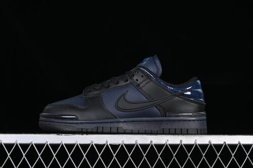 DUNK LOW TWIST DARK OBSIDIAN_BLACK_BLACK