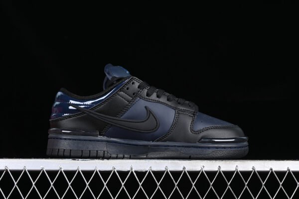 DUNK LOW TWIST DARK OBSIDIAN_BLACK_BLACK