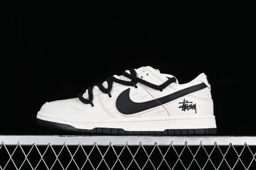 SB DUNK LOW WHITE_GREY_BLACK