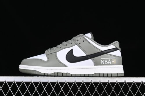 NBA X DUNK LOW PARIS GAME 2024 WHITE_BLACK_GREY