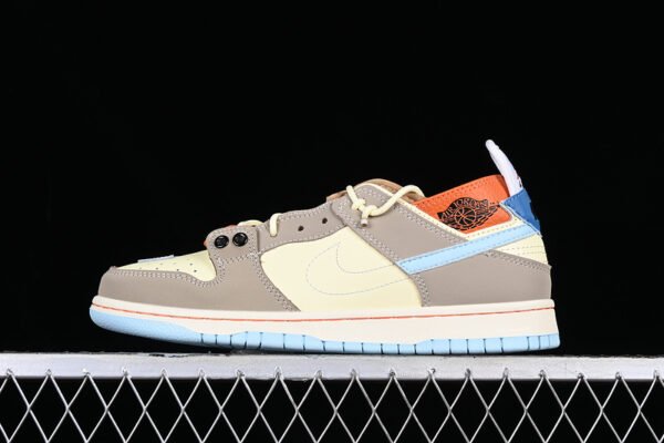SB DUNK LOW BROWN_BEIGE_BLUE