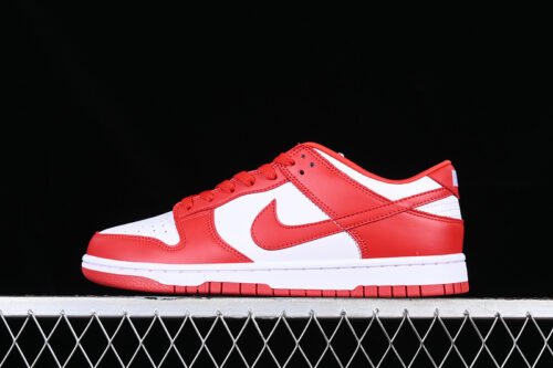 DUNK LOW RETRO SP ST JOHN S WHITE_UNIVERSITY RED