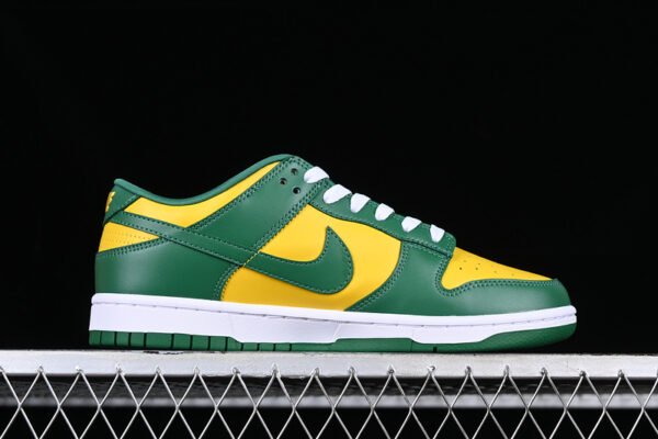 DUNK LOW SP BRAZIL 2020 VARSITY MAIZE_PINE GREEN_WHITE