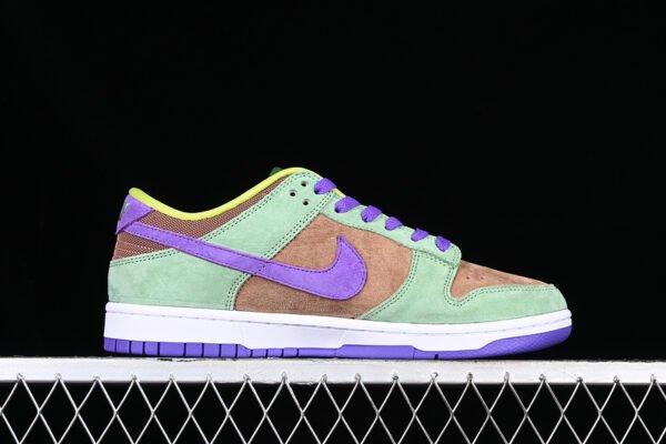 SB DUNK LOW SP RETRO UGLY DUCKLING PACK VENEER_AUTUMN GREEN_DEEP PURPLE
