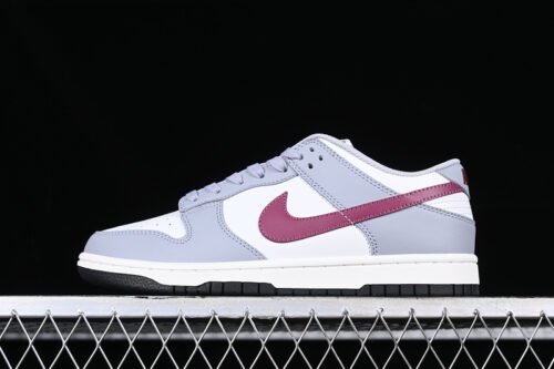 DUNK LOW PALE IVORY_REDWOOD_LIGHT SILVER_SAIL_BLACK
