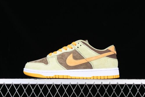 DUNK LOW DUSTY OLIVE_PRO GOLD