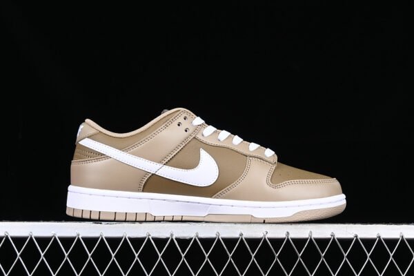 DUNK LOW JUDGE GREY KHAKI_WHITE_HAZEL RUSH