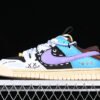 AIR DUNK LOW 3 0 REMASTERED WHITE_BLACK_BLUE_PURPLE