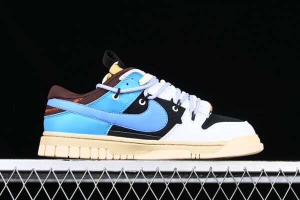 AIR DUNK LOW 3 0 REMASTERED WHITE_BLACK_BLUE_PURPLE