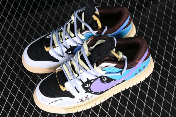 AIR DUNK LOW 3 0 REMASTERED WHITE_BLACK_BLUE_PURPLE