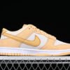 DUNK LOW LX CELESTIAL GOLD_WHEAT GOLD_SAIL_GOLD SUEDE_MIDNIGHT NAVY_WHITE