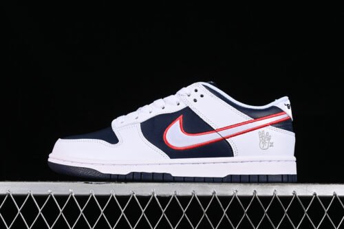 DUNK LOW PREMIUM HOUSTON COMETS FOUR PEAT OBSIDIAN_WHITE_UNIVERSITY RED_GREY