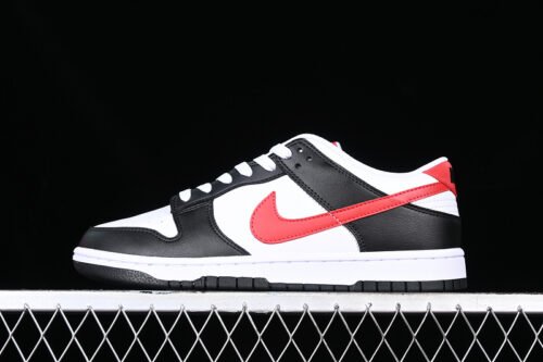 DUNK LOW BLACK_UNIVERSITY RED_WHITE