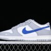 DUNK LOW GS WOLF GREY_GAME ROYAL_WHITE