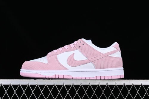 DUNK LOW PINK CORDUROY WHITE_PINK FOAM