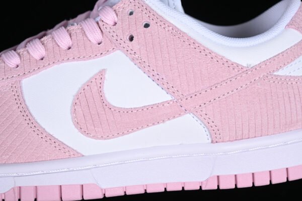 DUNK LOW PINK CORDUROY WHITE_PINK FOAM