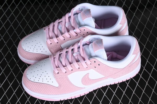 DUNK LOW PINK CORDUROY WHITE_PINK FOAM