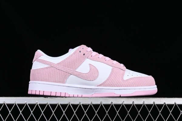 DUNK LOW PINK CORDUROY WHITE_PINK FOAM