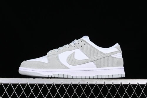 DUNK LOW LIGHT SILVER CORDUROY WHITE_LIGHT SILVER