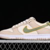 DUNK LOW PALE IVORY_OIL GREEN_WHITE_LASER ORANGE_SANDDRIFT