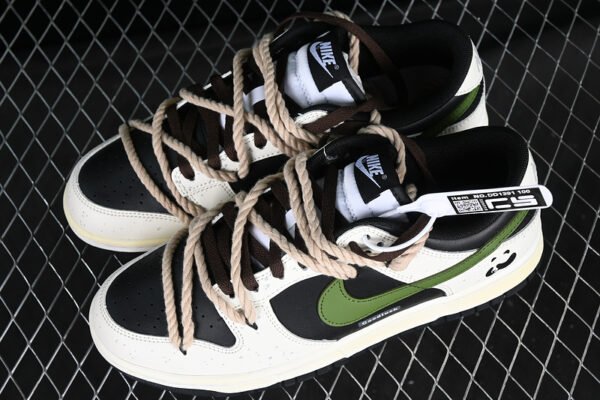 DUNK LOW PANDA WHITE_BLACK_GREEN