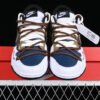 DUNK LOW SB LOW TOP CASUAL SNEAKERS WHITE_BROWN_BLUE