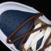 DUNK LOW SB LOW TOP CASUAL SNEAKERS WHITE_BROWN_BLUE